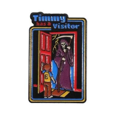 Imagem de Pins De Esmalte De Personagens De Filmes De Terror De Halloween, Broch