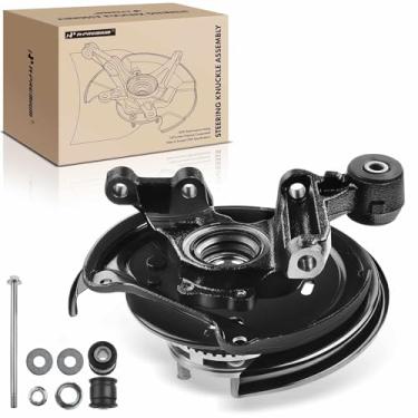 Imagem de A-Premium Conjunto de junta de direção traseira e cubo de rolamento de roda compatível com Subaru Forester 2001-2008, lado esquerdo do motorista