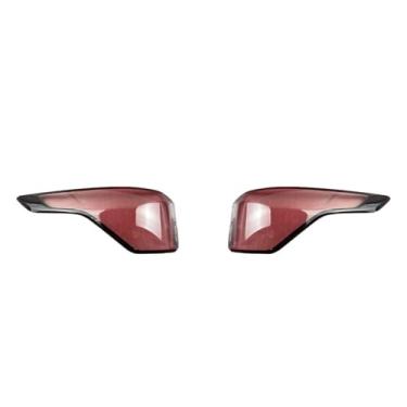 Imagem de compatível com ford kuga 2017 2018 2019 fora do carro traseiro lâmpada traseira abajur auto lâmpada de cauda escudo sombra luzes habitação capa luz traseira(Outside A pair)