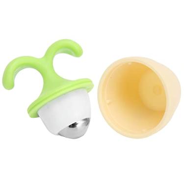 Imagem de ZJchao Massageador de Ponto de Acupuntura Corporal, Ferramenta Portátil de Massagem Com Bola 3D para Ombros, Cintura e Pés, Com Material de Platina de Resina de
