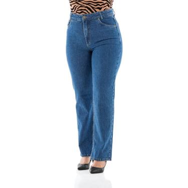 Imagem de Calça Jeans Feminina Arauto Reta Comfy-Feminino