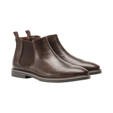 Imagem de 40 ~ 46 Chelsea Botas Masculinas 2024 Marca Confortável Moda Botas Mas