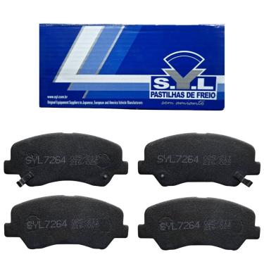 Imagem de Jogo de Pastilhas de Freio Dianteira Syl7264 P/ HB20/HB20S 1.0/1.6 2020> / Stonic 1.0 Turbo 2022>