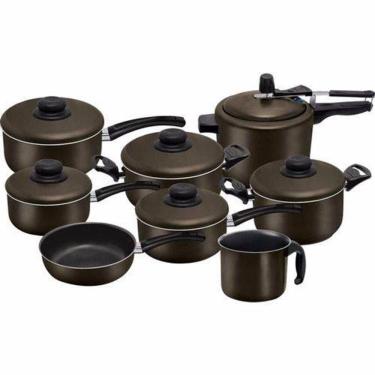 Imagem de Conjunto de Panelas Marpal Super Antiaderente 08 Peças