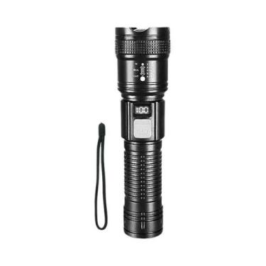 Imagem de Lanterna Digital À Prova d'Água De Alta Potência Com Display E Zoom Pa
