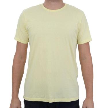Imagem de Camiseta Masculina Docthos MC Slim Amarelo - 1190-Masculino