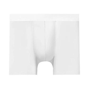 Imagem de Boxers Esportivos Masculinos De Tamanho Grande Em Seda Gelada, Respirá