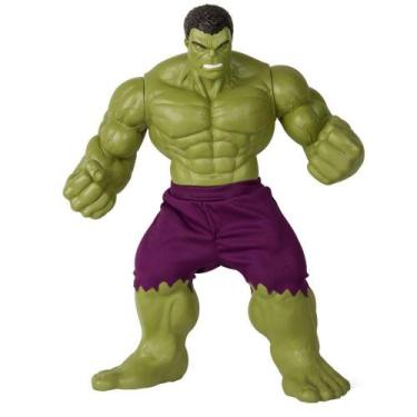 Imagem de Boneco Mimo Hulk 516 45cm - Mimo Toys, Verde, Marvel Avengers