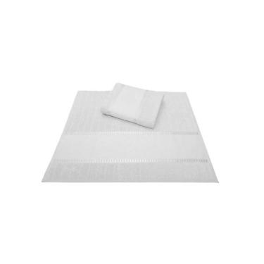 Imagem de Toalha De Banho Aveludada Athelier 70x140cm P/ Sublimação - BRUTEXTIL,