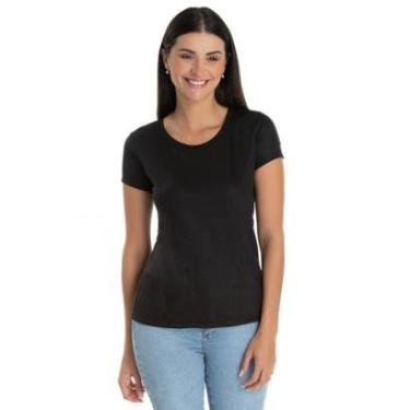 Imagem de Camiseta Baby Look Feminina 100% Poliéster para Sublimação Básica Lisa-Feminino