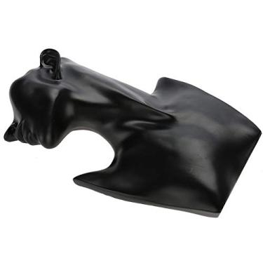Imagem de Generic Joias Manequim Busto Elegante Colar Brinco Suporte para Exibição de Joalheria Preto 29cm (Preto)