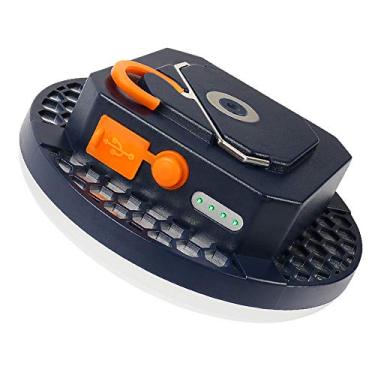 Imagem de Luz de Camping LED Portátil Recarregável via USB Lanterna Brilhante Lâmpada Emergência Iluminação Banca Rua com Função Power-Bank Longa Duração Trabalho Alto Brilho Baixo Consumo Energia Múltiplos Mét