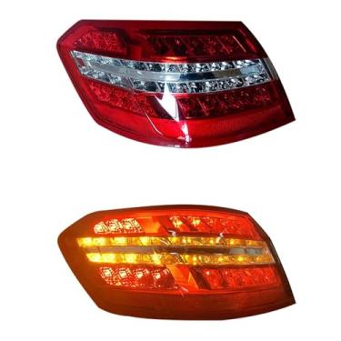 Imagem de FLJOYOEU Luz de freio traseira de LED, para-choque traseiro, lanternas traseiras, compatível com Mercedes Benz E Class W212 2009-2013 E200 E260 E300 (lado esquerdo externo)