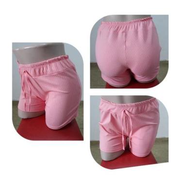 Imagem de Short Canelado Super Confortável - EMPÓRIO J, Rosa bb, G