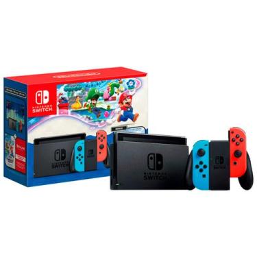 Imagem de Console Nintendo Switch V2 32GB Edição Mario Bros Wonder 3 Meses Assin