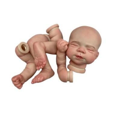 Imagem de Kit De Boneca Reborn Pascale De 48cm, Realista, Toque Macio, Pele Pint