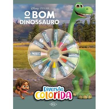 Imagem de Livro - Disney - Cores - O bom dinossauro