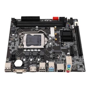 Imagem de Jectse Placa-mãe de computador B75, placa-mãe para jogos LGA 1155 DDR3 com M.2 NVMe NGFF ATA3.0 PCI Express, para processadores Core i3 i5 i7 E3 V2 Celeron Pentium