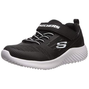 Imagem de Tênis infantil Skechers Bounder 98302l, Black/Charcoal, 11 Little Kid