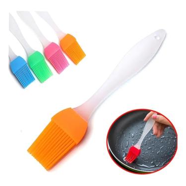 Imagem de Kit 3 Pincéis Para Culinária, Cozinha, Churrascos, Molhos Co