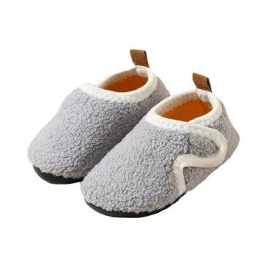 Imagem de Pantufas De Algodão Para Crianças, Calçados Quentes E Macios Para Uso 