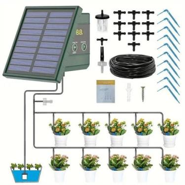 Imagem de Sistema De Irrigação Automática Por Gotejamento Alimentado Por Energia