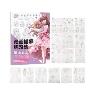 Imagem de Livro De Colorir Infantil: Desenhos Animados, Mangá E Quadrinhos Para 