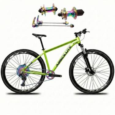 Imagem de Bicicleta MTB Absolute Nero 5 Varias Cores 13 Marchas Com Freios Hidrá