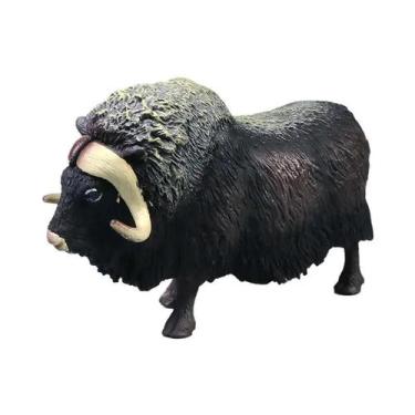 Imagem de Modelos Educacionais De Animais De Fazenda: Figuras De Ação De Touro, 