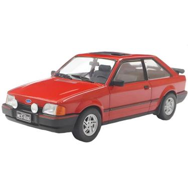 Imagem de Carrinho Miniatura 1987 FORD ESCORT XR3 Vermelho 1/24 California Classics