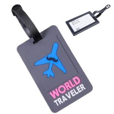Imagem de Tag Etiqueta Identificador De Bagagem Mala Viagem - Bela Viagem, 1 uni