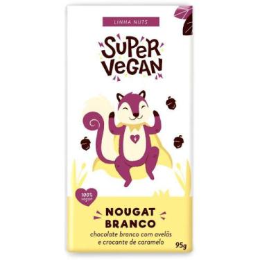 Imagem de Chocolate Branco C/ Avelãs e Crocante Caramelo Super Vegan 95g