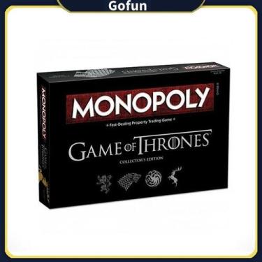 Imagem de Jogo de tabuleiro Monopoly Game of Thrones para festa familiar de 2 a 