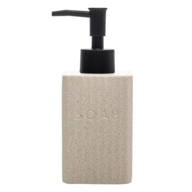 Imagem de Porta Sabonete Líquido Wolff Rawlux 290ml Cinza Cerâmica