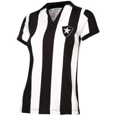 Imagem de Camisa Polo Botafogo Retrô 1962 Feminina-Feminino