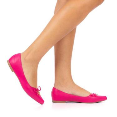 Imagem de Sapatilha Feminina Melina Bico Fino Moda Confortável C/ Forro - Jjojo,