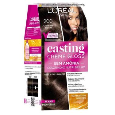 Imagem de Tintura Casting Creme Gloss 300 Castanho Escuro - Loreal Casting Gloss