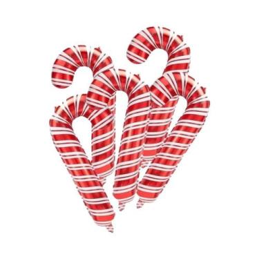 Imagem de Balões De Natal De Alumínio De 33 Polegadas, Conjunto De 2, 5 Ou 10 Pe