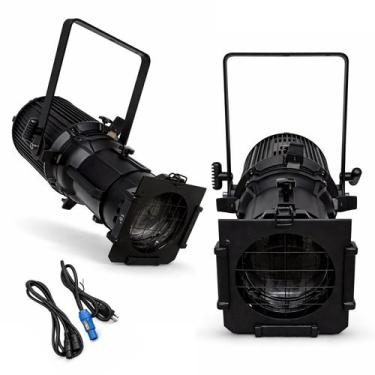 Imagem de Refletor Elipsodial 19º COB Branco QuenteFrio 200w DMX Bivolt - Nagano