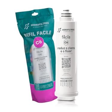 Imagem de Hidrofiltros - Filtro Refil Hidrofiltros Purificador Facile C6 - Reduz o Fluor