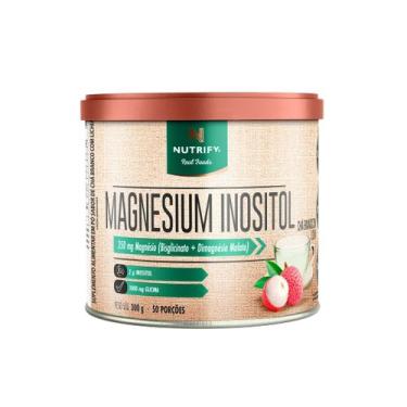 Imagem de Nutrify Magnesium Inositol 300g, Chá Branco com Lichia