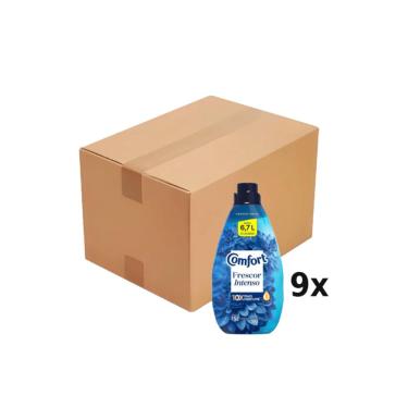 Imagem de Amaciante Concentrado Comfort Frescor Intenso 1,5 L Caixa com 9 Unidades