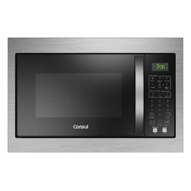 Imagem de Micro-ondas Consul de Embutir 32L com Design Moderno e Menu Fácil Preto CM146AE - 220V