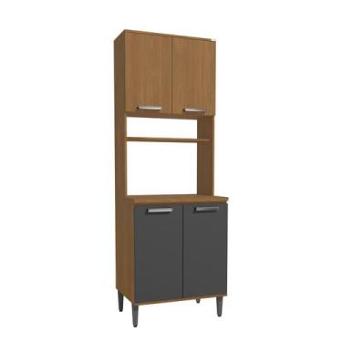 Imagem de Armário de Cozinha Torre Quente 4 portas 70cm T726 Linna Kappesberg, C