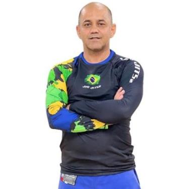 Imagem de Rash Guard Jiu-Jitsu Tecido Alta Qualidade Treino-Unissex
