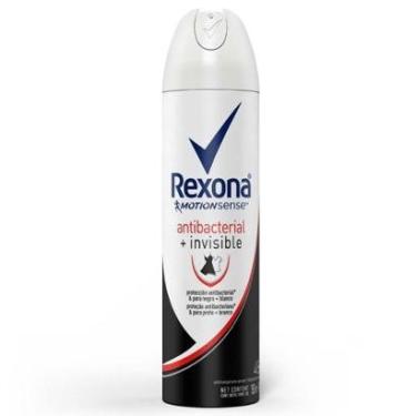 Imagem de Desodorante Aerosol Rexona Antibacterial Invisible Feminino 150ml-Unissex