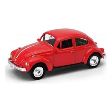Imagem de Miniatura Volkswagen Fusca Vermelho 1/64 California Minis - Califórnia