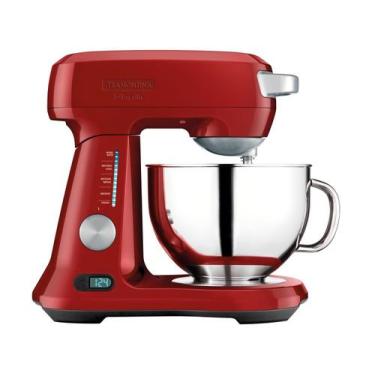Imagem de Batedeira Planetária Mix Pro Vermelha 4,7 L em Alumínio Fundido 840 W 