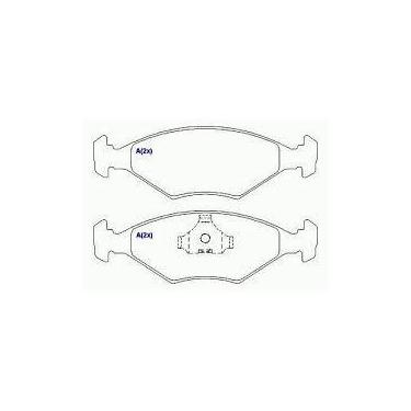 Imagem de Pastilha freio dianteira cobreq vw gol, parati, saveiro