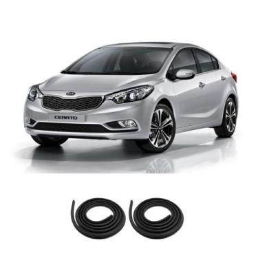 Imagem de Kit Borracha Vedação Das 2 Portas Traseiras Cerato 2008 à 2014 - sem m